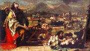 Giambattista Tiepolo Saint Tecla at Este painting